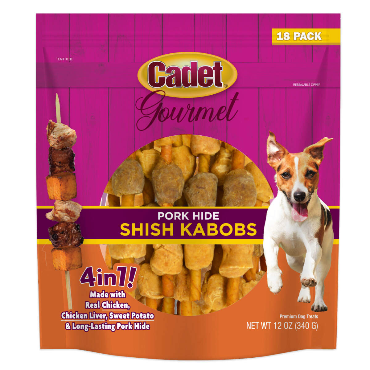 Shish Kabobs Hide Kabobs for Dogs Cadet Pet