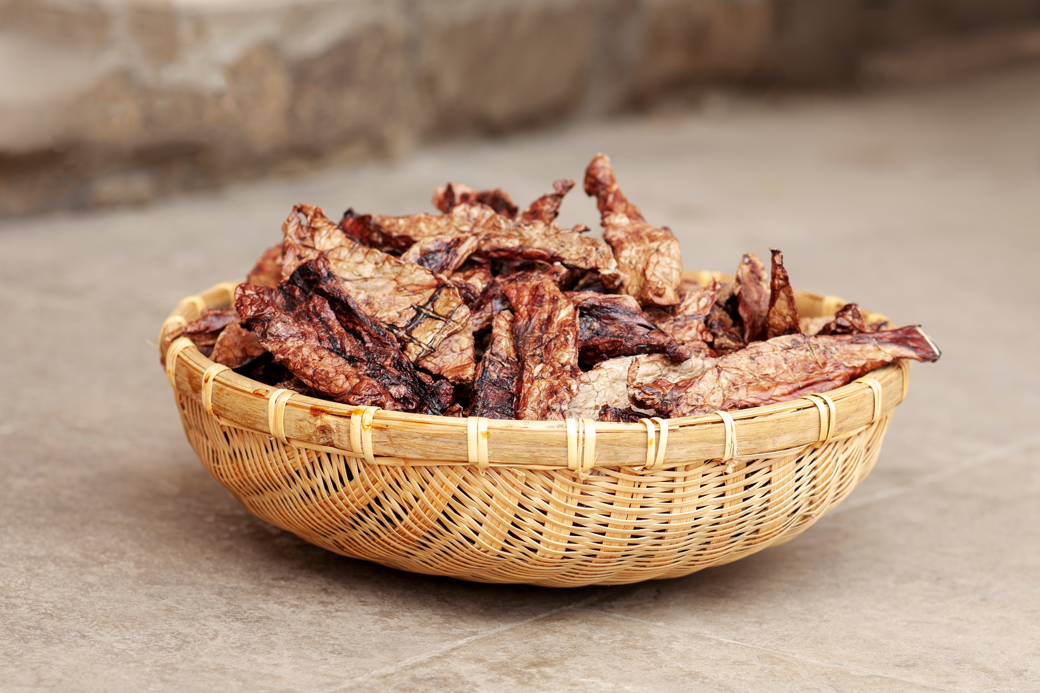 dehydrated beef chips