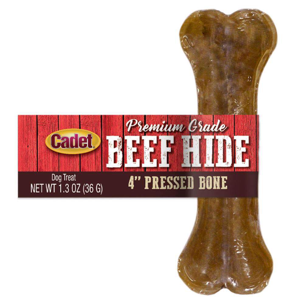 Cadet Premium Grade Pressed Beef Hide Bone Cadet Pet
