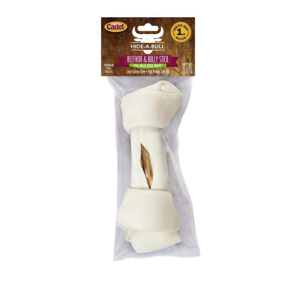 Cadet Hide A Bull Beef Hide and Braided Bully Stick Cadet Pet