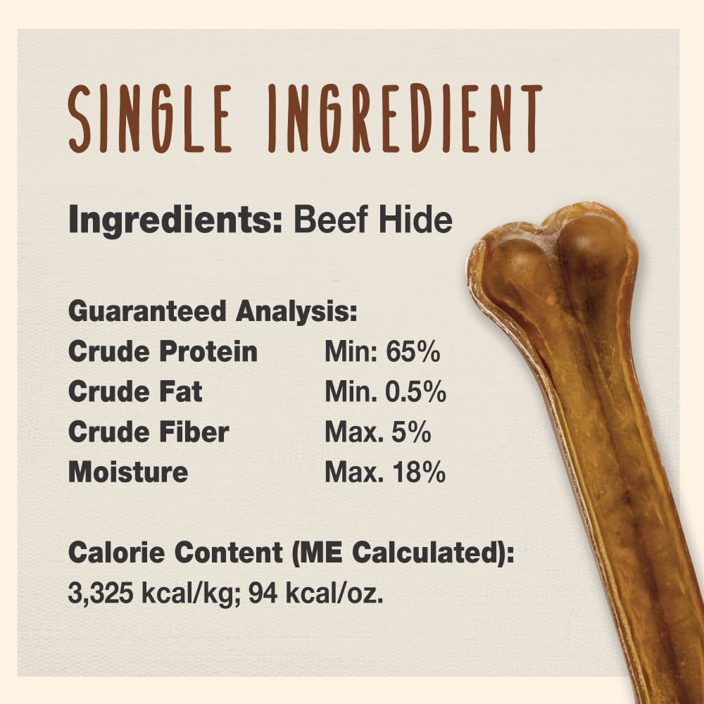 Ims 10in Pressed Bone Labeled ingredients