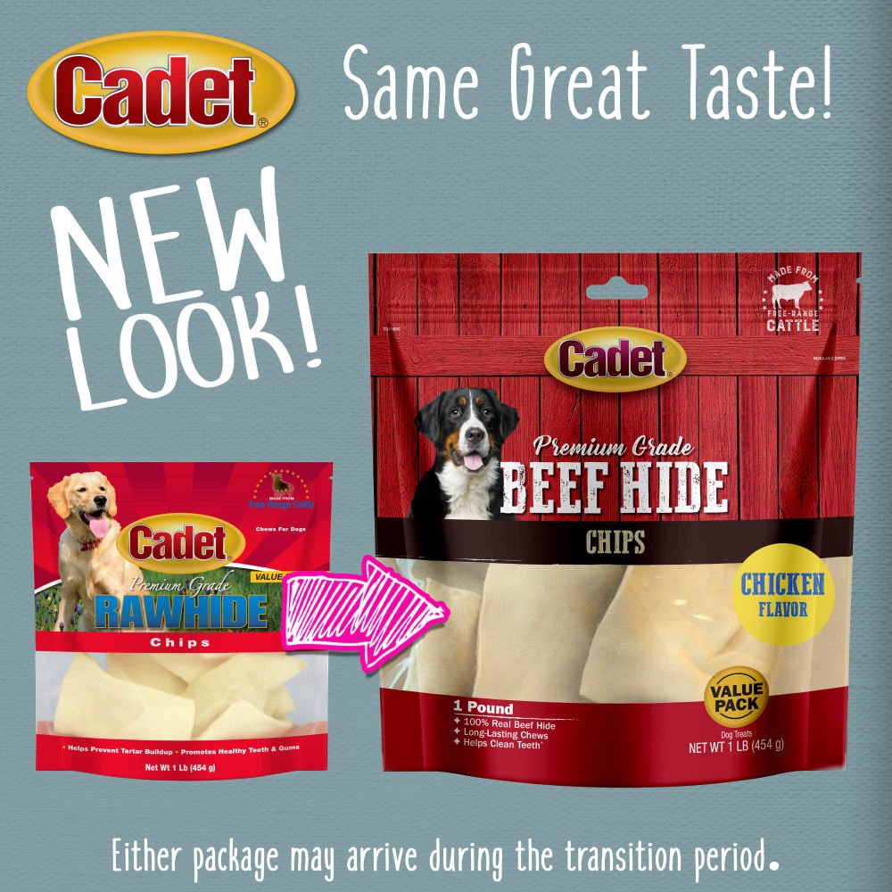 Before and after comparison for Ims Lb Rawhide Chips