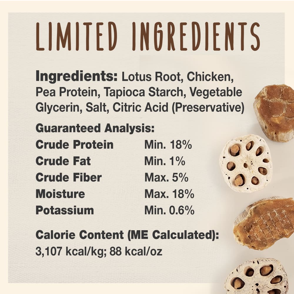 768303706219-nylabone-chicken-lotus-root-10pk-bag-guaranteedanalysis