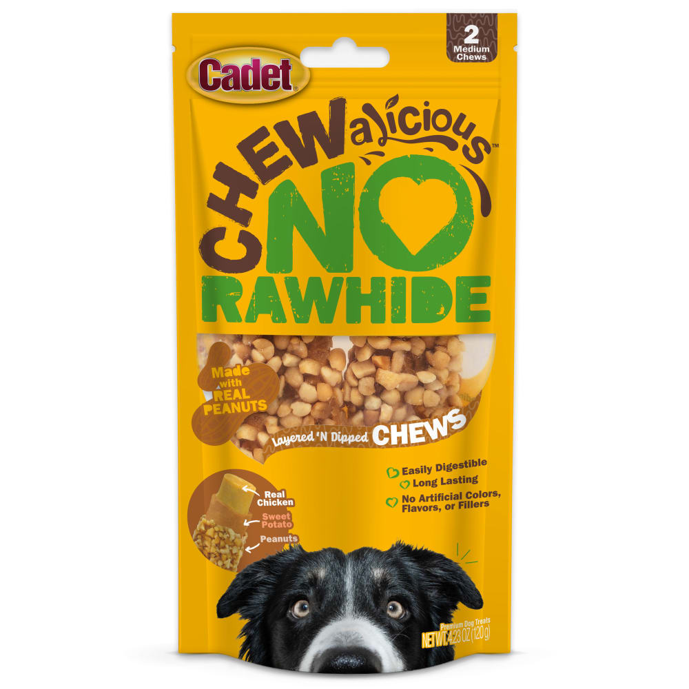 Front view of Ims Chewalicious Layered Dipped Peanuts 2pk in packaging