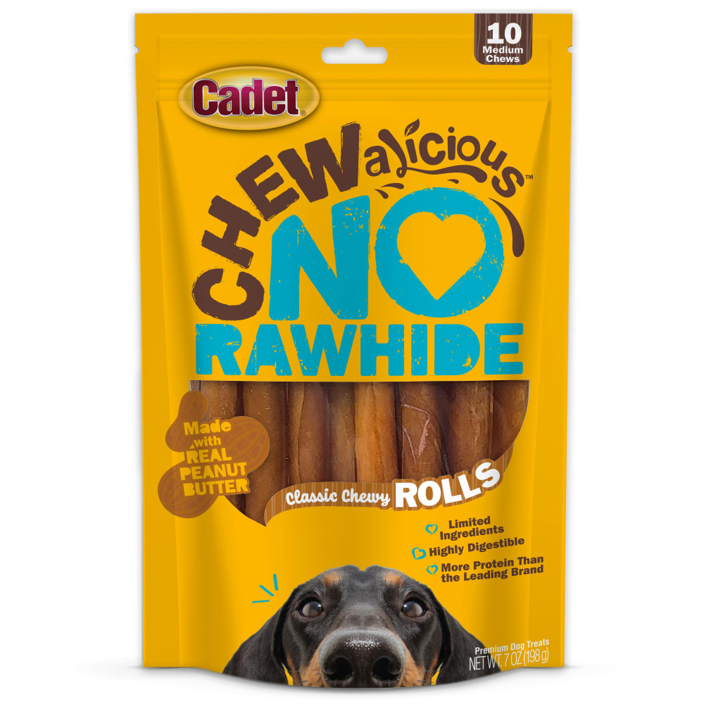 Front view of Ims Chewalicious Rolls 10pk in packaging